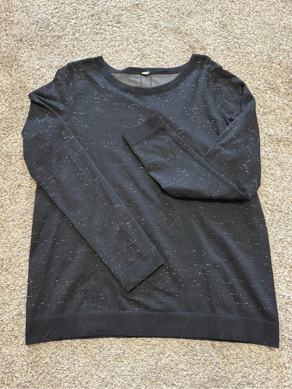 lululemon athletica Black Long Sleeve Tee